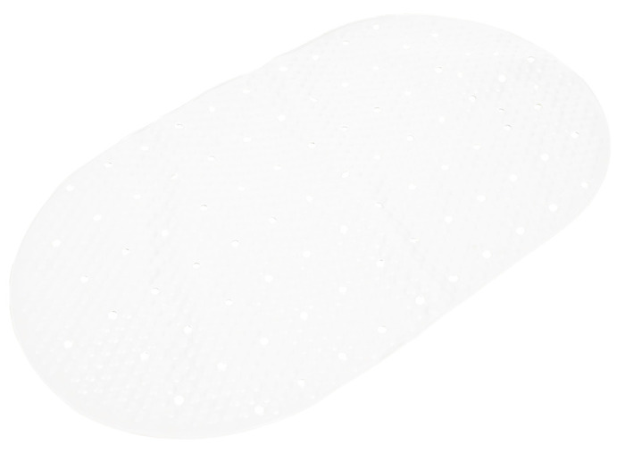 GEYSER® skridsikker bademåtte 69 x 39 cm hvid